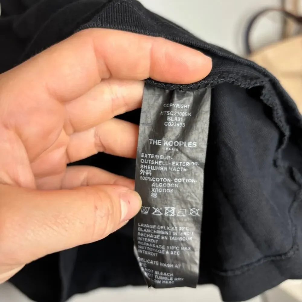 The Kooples Earth Logo Tee